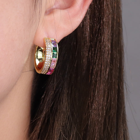 European and American fashion earrings