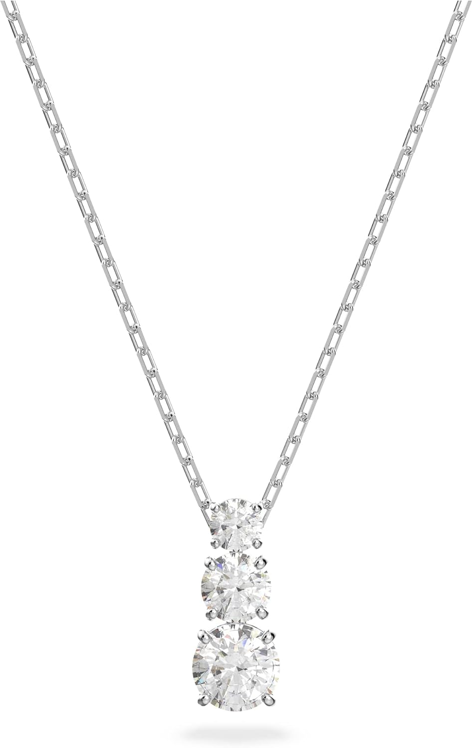 Swarovski Attract Trilogy Crystal Necklace and Earrings Jewelry Collection