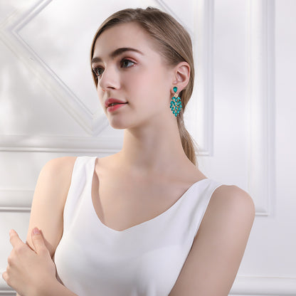 Fashion commute simple long geometric stud earrings sold wholesale female