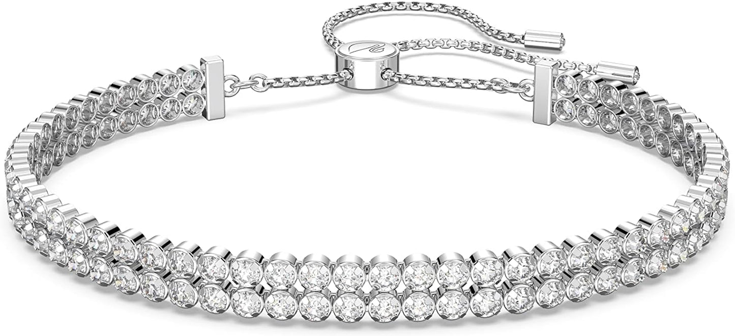 APT Subtle Bracelet Jewelry Collection, Clear Crystals