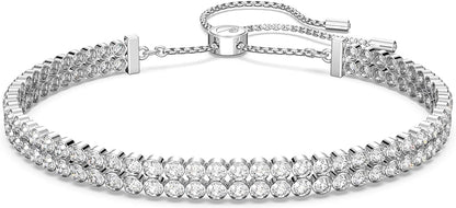 APT Subtle Bracelet Jewelry Collection, Clear Crystals