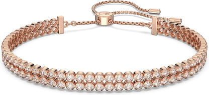 APT Subtle Bracelet Jewelry Collection, Clear Crystals