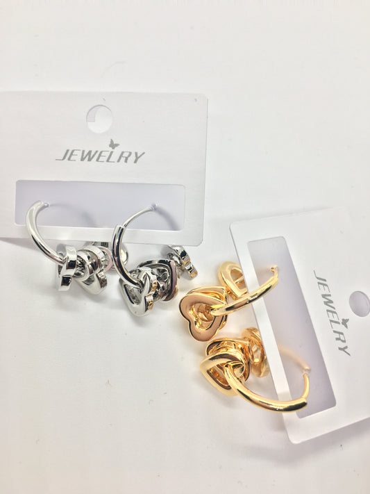 Heart earring